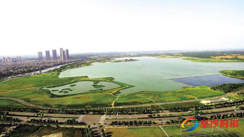 　　星大集团承建的松雅湖环湖基础设施建设工程。企业供图