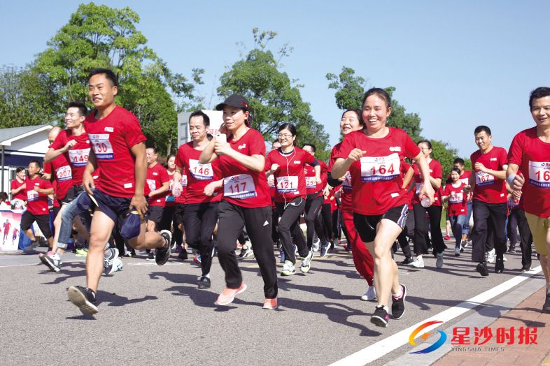 　　2018年开始，波隆集团开启“全员跑步”活动，200余名员工借助运动APP完成每月100公里的跑步目标。单位供图