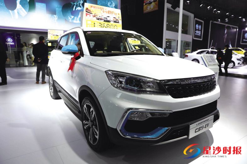 　　猎豹CS9·EV是目前猎豹汽车新能源领域的代表车型。蒋炼 摄