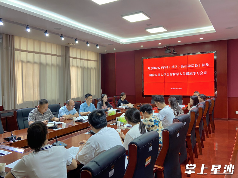 图为会议现场。开慧镇供图