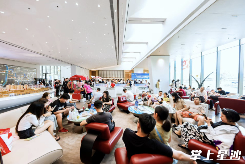 三一云湖售楼部。均为县住建局供图