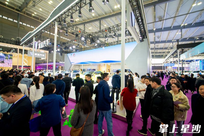 图为2023年长沙国际车展现场盛况。均为主办方供图