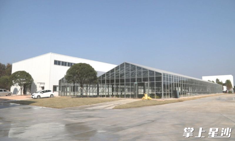 长沙县区域化农事服务中心项目已完成主体工程建设。杨源 摄