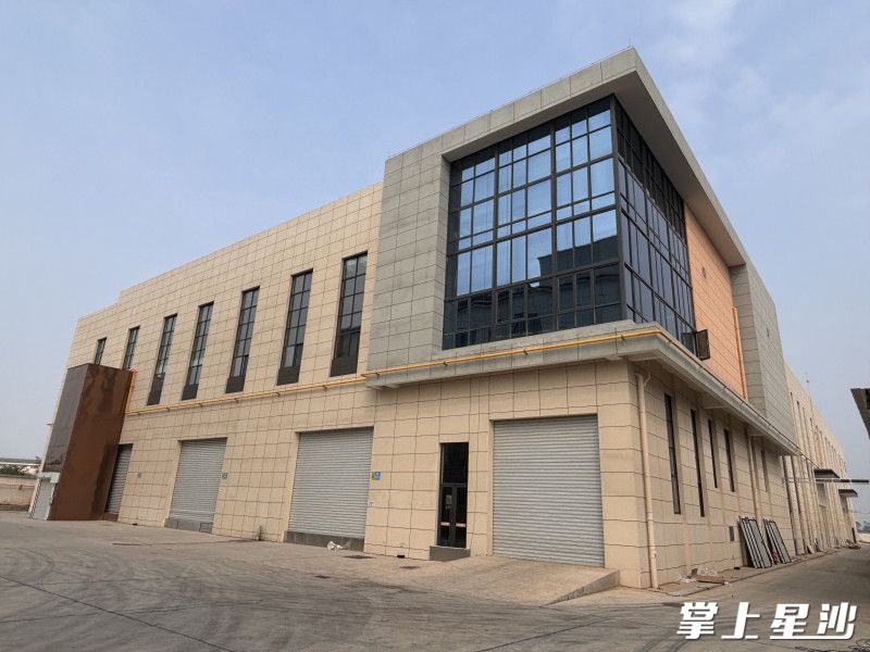 图为湖南顺麦食品有限公司新厂房。均为江背镇供图