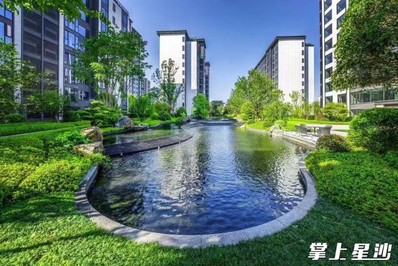 运达会展湾交付实景图。