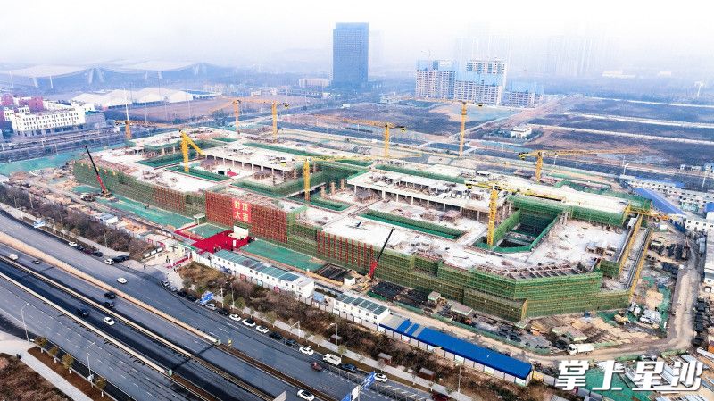 总投资20亿元的长沙杉杉奥特莱斯广场将于今年国庆正式开业。胡宇韬 摄