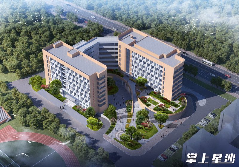 长沙师范学院学前教育与儿童发展融合创新实训中心效果图。安沙镇供图