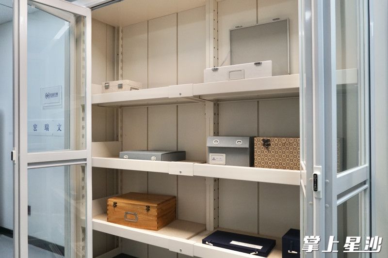 宏瑞文博打造的文物展柜和囊匣。