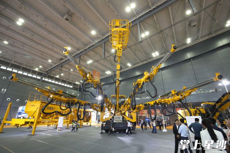 2024年长沙国际工程机械展盛况。吴俊贤 摄