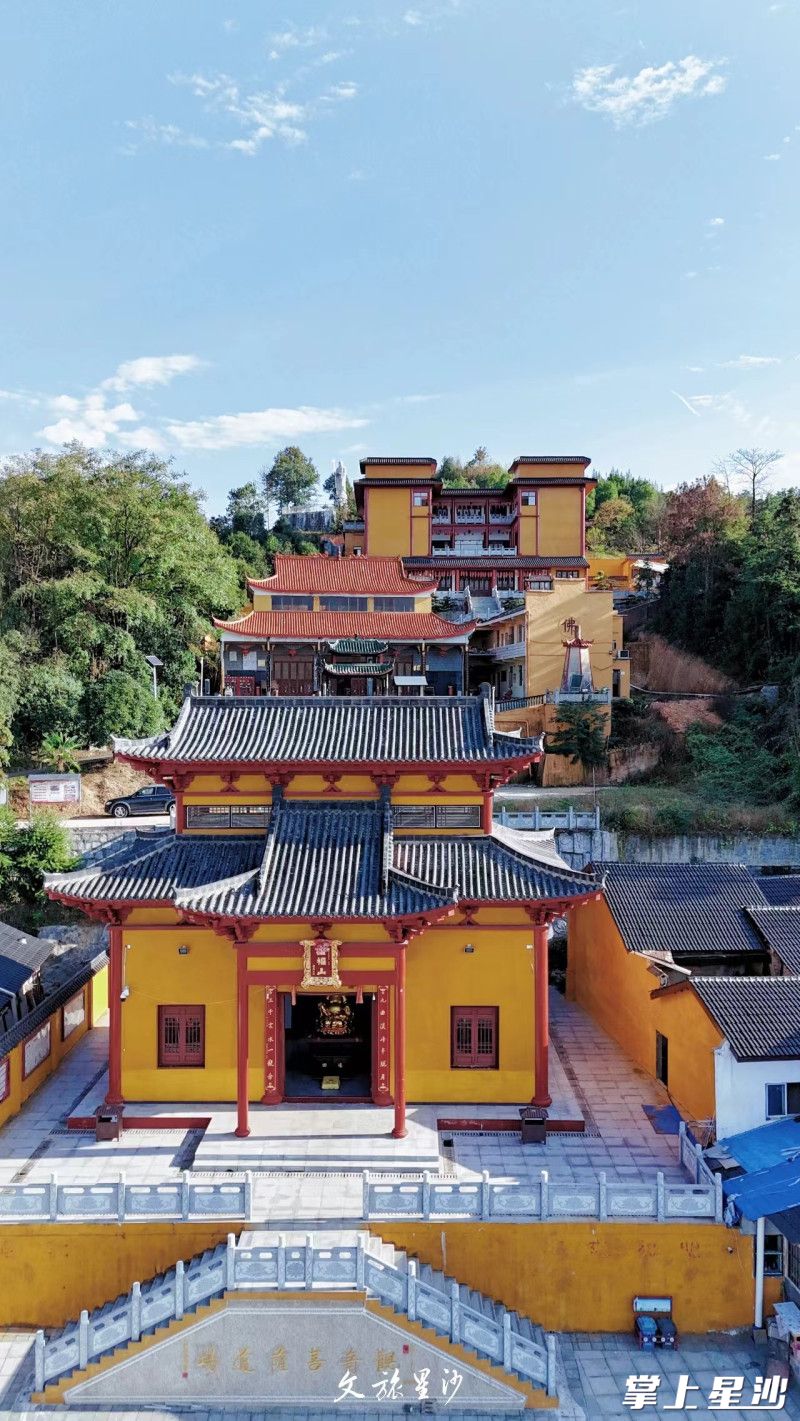 千年古寺——九溪古寺。金井镇供图