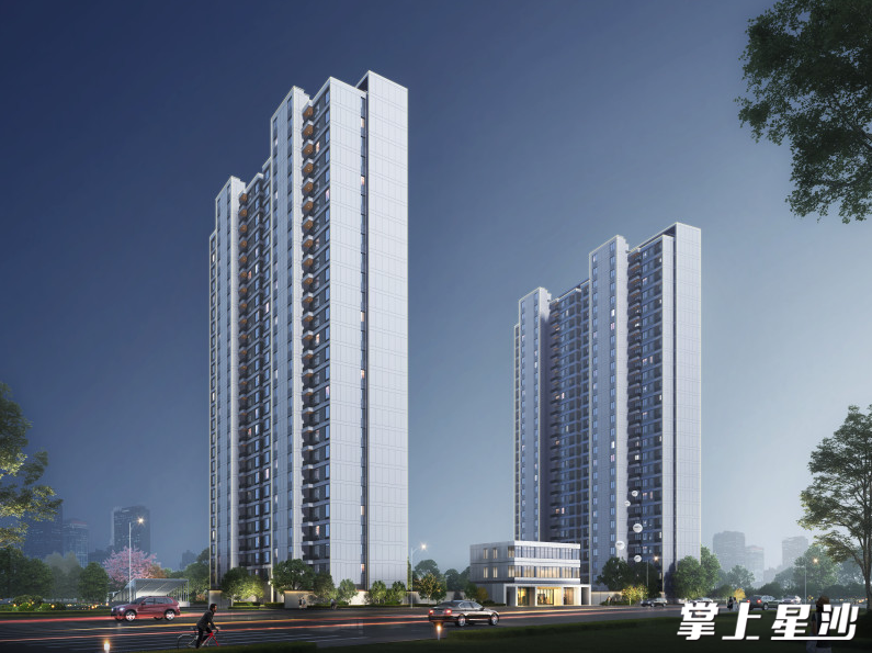 员工福利住房项目效果图。