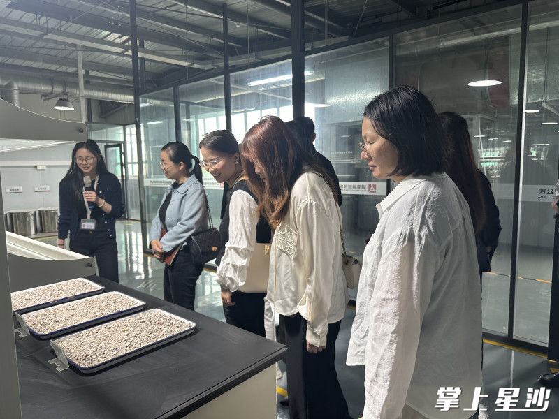 实地参观了解建筑垃圾处理流程。