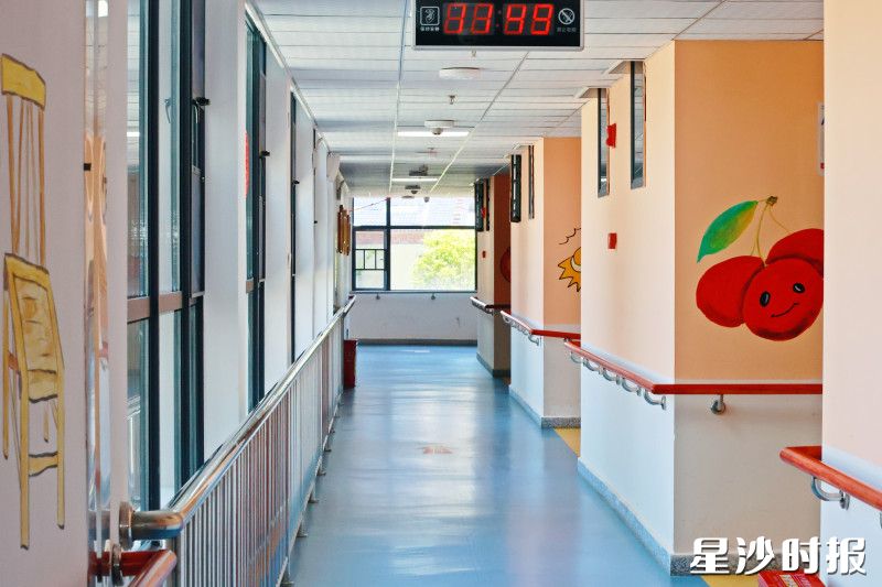 长沙县高桥镇敬老院“时光守护区”。柳峥 摄