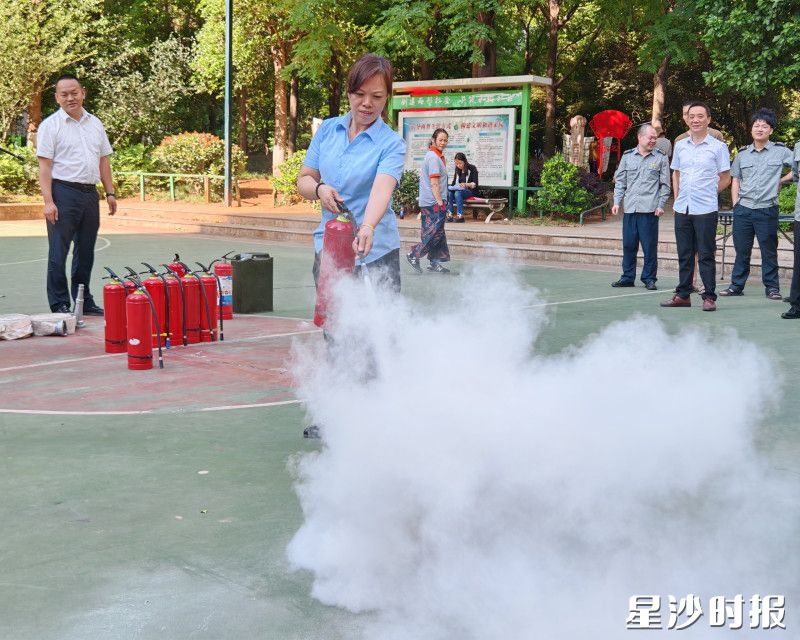 活动现场。湘龙街道锦元社区供图
