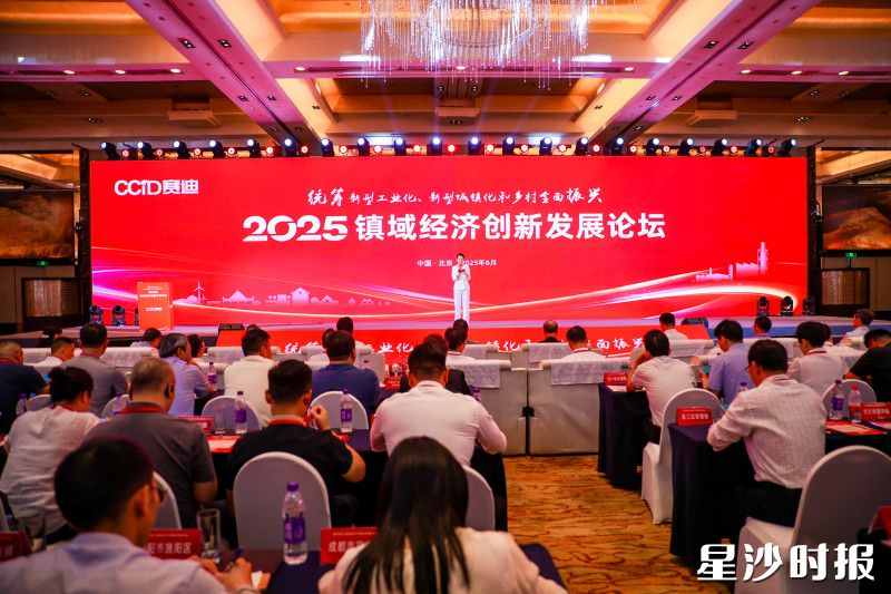 6月5日，2025镇域经济创新发展论坛在北京举办。赛迪供图
