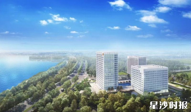 道道全长沙总部基地项目效果图。项目方供图