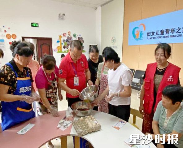活动现场。社区供图