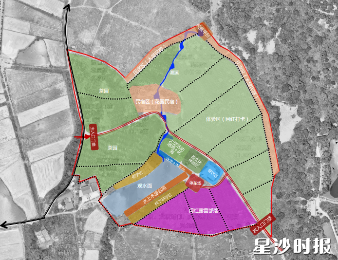 项目规划示意图。