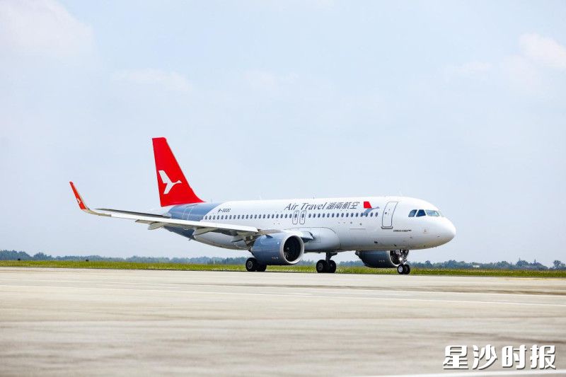 湖南航空加密多条热门旅游航线，计划执飞47条国内航线，通航35个国内城市。均为湖南航空供图