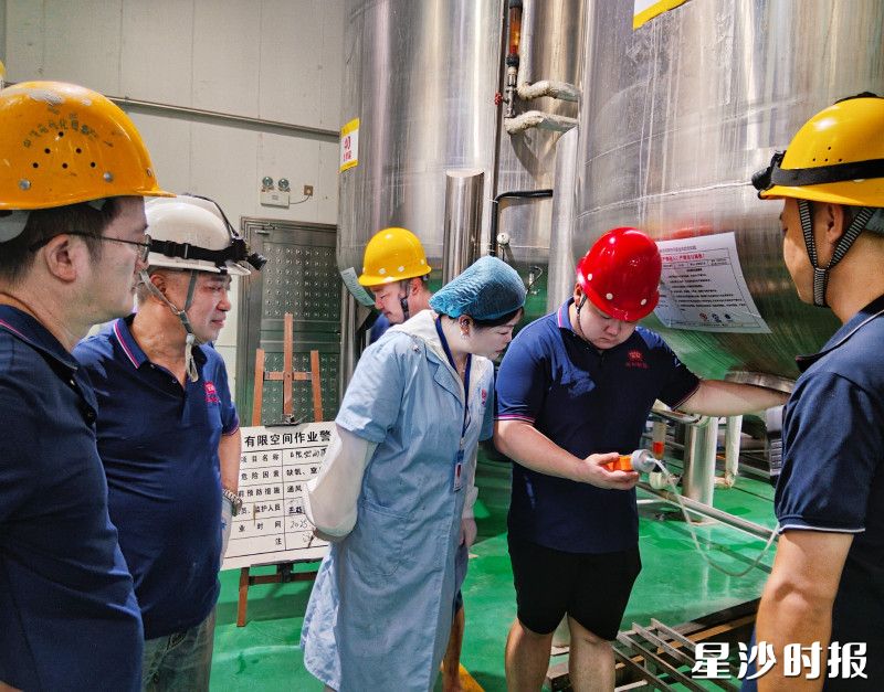 有限空间及检维修作业现场。街道供图