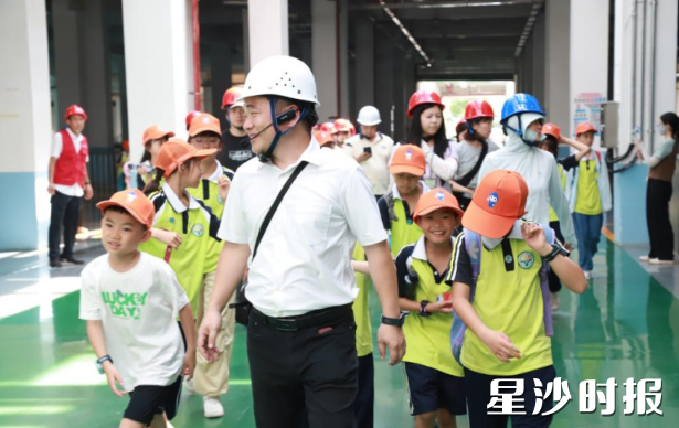 长沙县水业集团精心组织了多场“水厂开放日”活动。集团供图