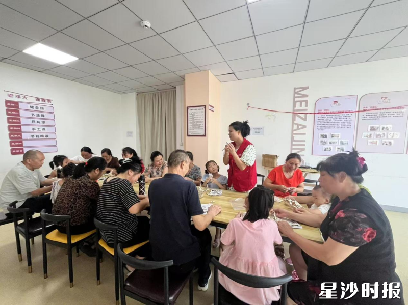 活动现场。社区供图
