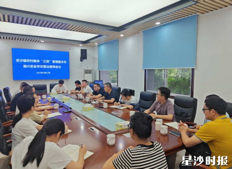县“三资”工作专班开展联合检查。县农业农村局供图