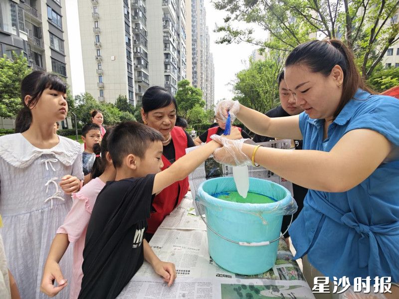 活动现场。社区供图