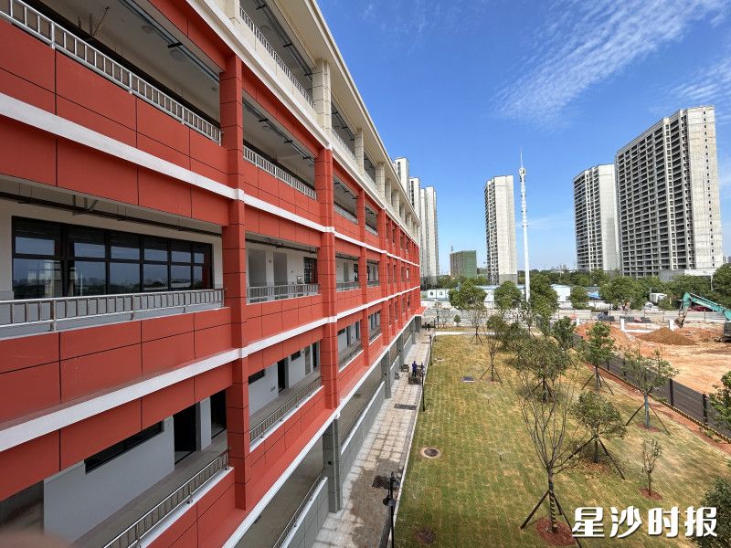 长沙县一中花园中学完成专业的校园环境检测，确保孩子们在安全的环境中学习和成长。文雅丽 摄