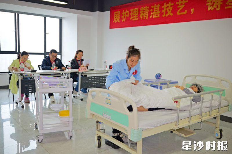 竞赛现场。均为县民政局供图