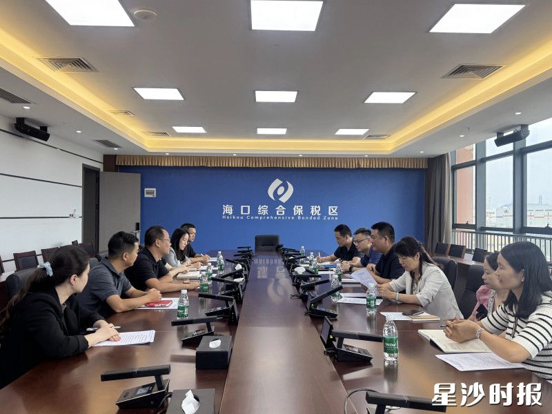 图为座谈现场。均为长沙自贸临空区供图