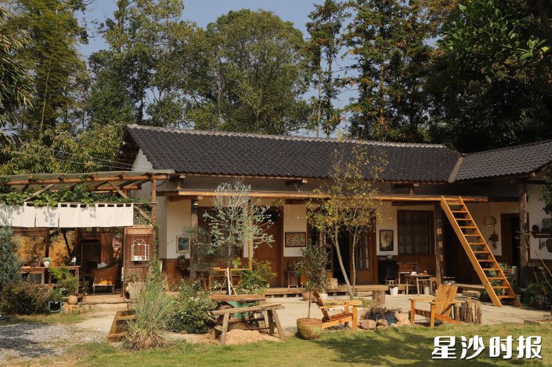 走进长沙县安沙镇黄桥村龙口组的“盒子家”，仿佛走进《向往的生活》的取景地。均为阮霖浩 摄