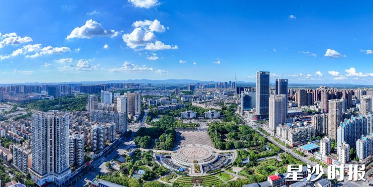 长沙县正以实干为笔、创新为墨，奋力书写中国式现代化县域实践的星沙篇章。章帝 摄