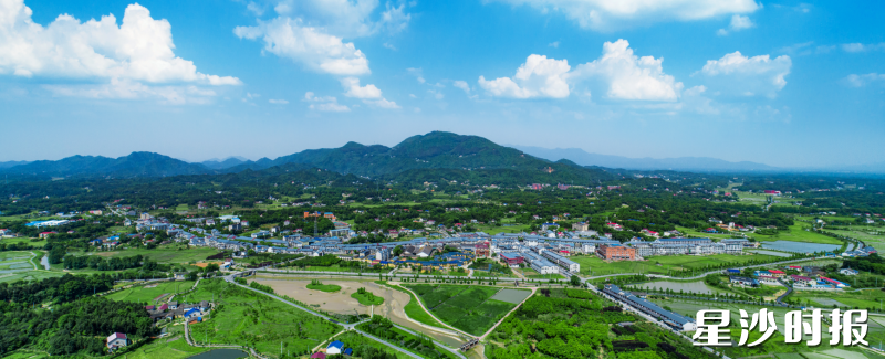 福临镇绿意盎然、风景如画。均为福临镇 供图