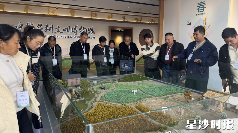 培训班组织学员们开展实地参观。