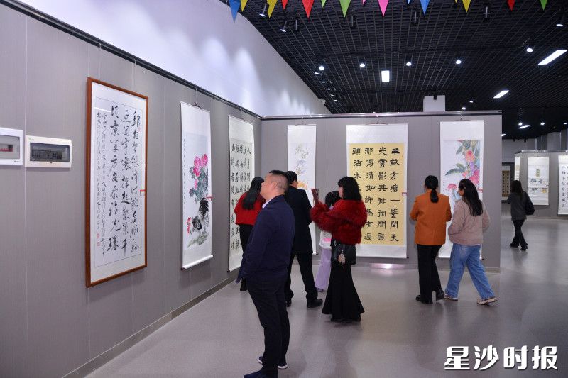 图为市民在观展。均为史钰晗 摄 图为市民在观展。均为史钰晗 摄