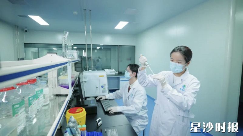 科研人员正在专注工作。艾哲文 摄