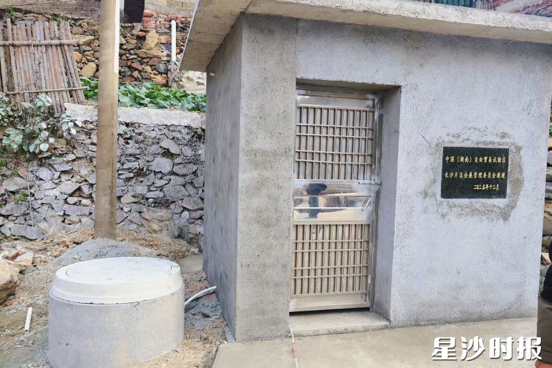 自贸会展区支持修建的公共水井管网工程。