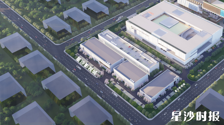 项目效果图。均为星沙影视城供图