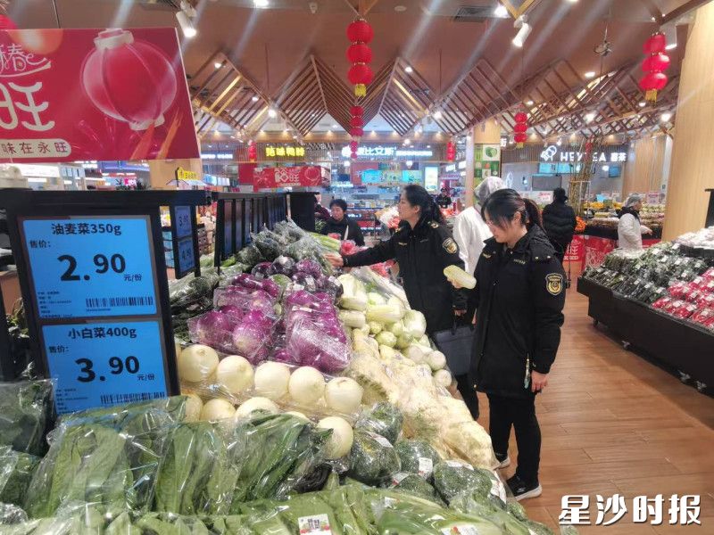 检查现场。长沙县市场监管局供图