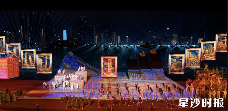 明和光电设备亮相第十五届全国运动会现场。企业供图