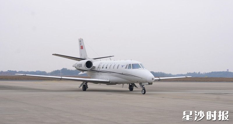 校验现场。 长沙机场供图