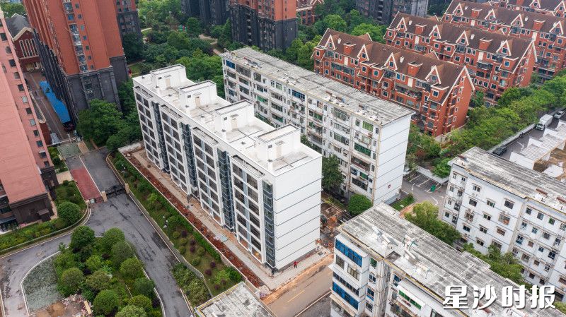 图为改造升级后的3614小区。县住房城乡建设局供图