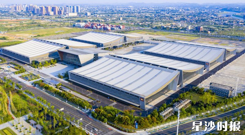 图为长沙国际会展中心。均由长沙自贸会展区供图