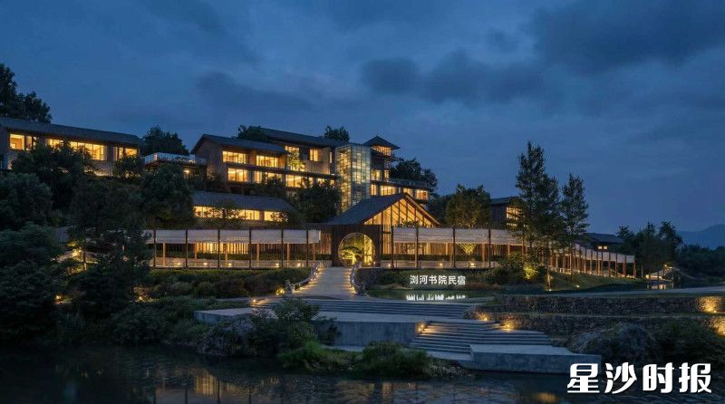 图为浏河书院效果图。