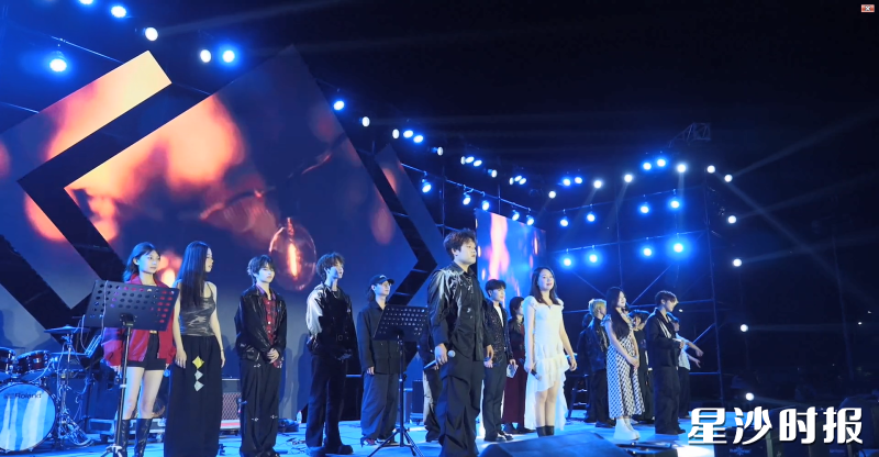 图为印山摇滚乡村LIVE活动。