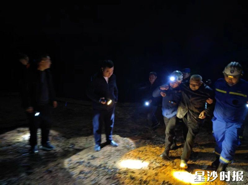 救援现场。县应急管理局供图 救援现场。县应急管理局供图