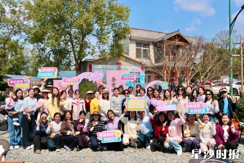 㮾梨街道机关“三八”国际妇女节活动现场。均为㮾梨街道供图