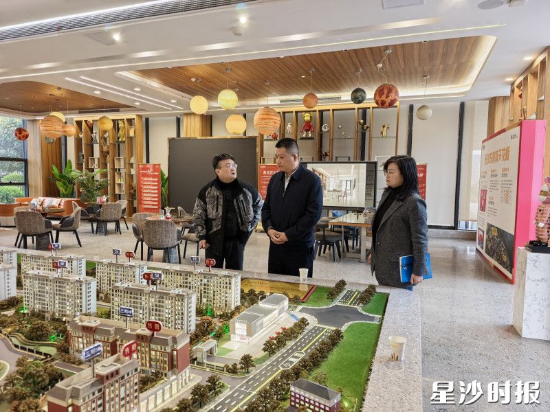 调研现场。长沙自贸临空区供图