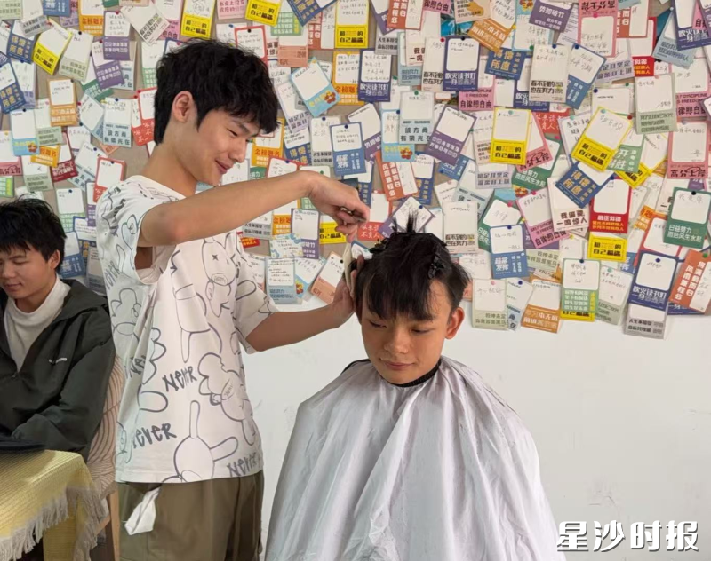 公益活动现场。社区供图